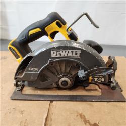 AS IS Dewalt FLEXVOLT 60-Volt MAX 7-1/4 in. Cordless Brushless Circular Saw (Tool-Only)