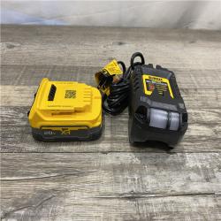 AS-IS DEWALT 20V MAX XR POWERSTACK Lithium-Ion Battery Starter Kit