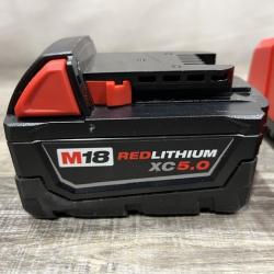 AS-IS Milwaukee 18-Volt Lithium-Ion XC Starter Kit with One 5.0Ah Battery and Charger