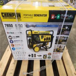 Phoenix NEW Champion Power Equipment 7850/6250-Watt Recoil Start Dual Fuel Portable Generator w/ Free 3-Year Warranty for Home Backup and Storm Prep (SEALED)