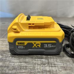 AS-IS DEWALT 20V MAX XR POWERSTACK Lithium-Ion Battery Starter Kit with 3.5Ah Battery and Charger