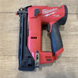 AS-IS Milwaukee FUEL 12-Volt Lithium-Ion Brushless Cordless 18-Gauge 1-1/2 in. Compact Brad Nailer (Tool Only)