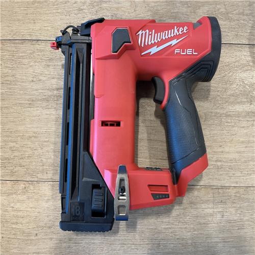 AS-IS Milwaukee FUEL 12-Volt Lithium-Ion Brushless Cordless 18-Gauge 1-1/2 in. Compact Brad Nailer (Tool Only)