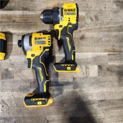 HOUSTON LOCATION - AS-IS Dewalt DCK225D2 20V MAX ATOMIC Compact Cordless Drill Driver and Impact Driver Combo Kit