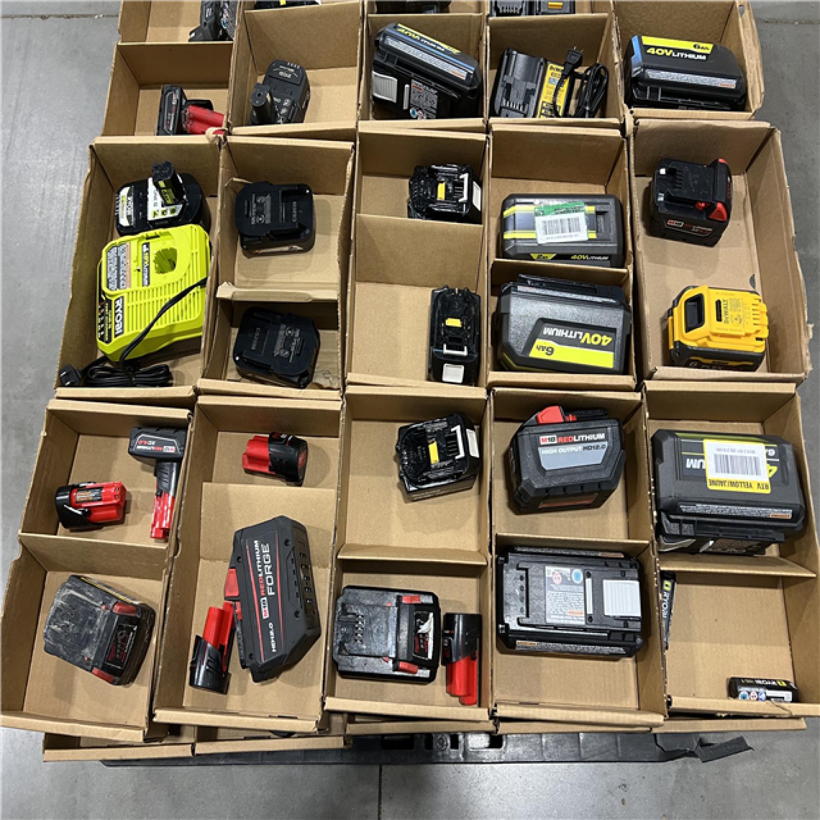 DALLAS LOCATION - AS-IS BATTERY PALLET