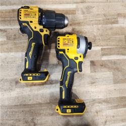HOUSTON LOCATION - AS-IS DeWalt Hammer Drill Driver / Impact Driver Combo Kit