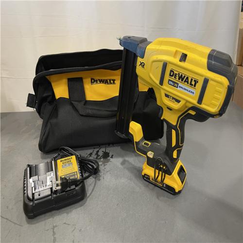 AS-IS - DeWALT 20V MAX XR Lithium-Ion Cordless 18-Gauge Narrow Crown Stapler Kit