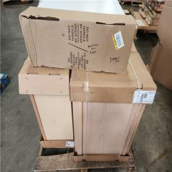 Phoenix AS-IS Mixes Hampton Bay Assembled Wall Cabinet Pallet (5-Cabinets)