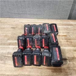 Houston Location Milwaukee Batteries QTY/15