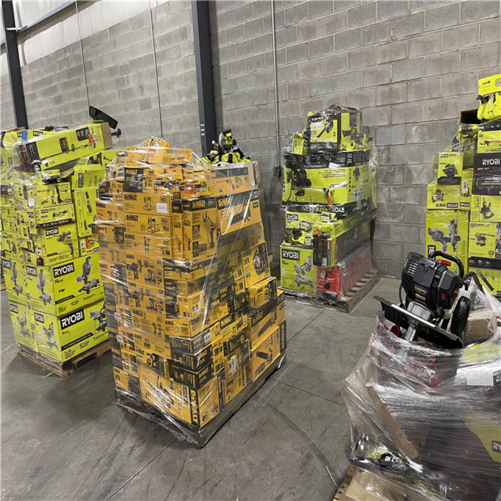 Pittston Location As-Is Power Tools Partial Truckload (13 Pallets) 2567-A
