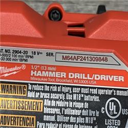 AS-IS Milwaukee FUEL 18V Lithium-Ion Brushless Cordless Hammer Drill and Impact Driver Combo Kit