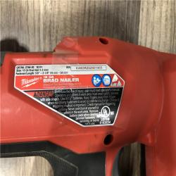 AS-IS Milwaukee FUEL 18-Volt Lithium-Ion Brushless Cordless Gen II 18-Gauge Brad Nailer (Tool-Only)