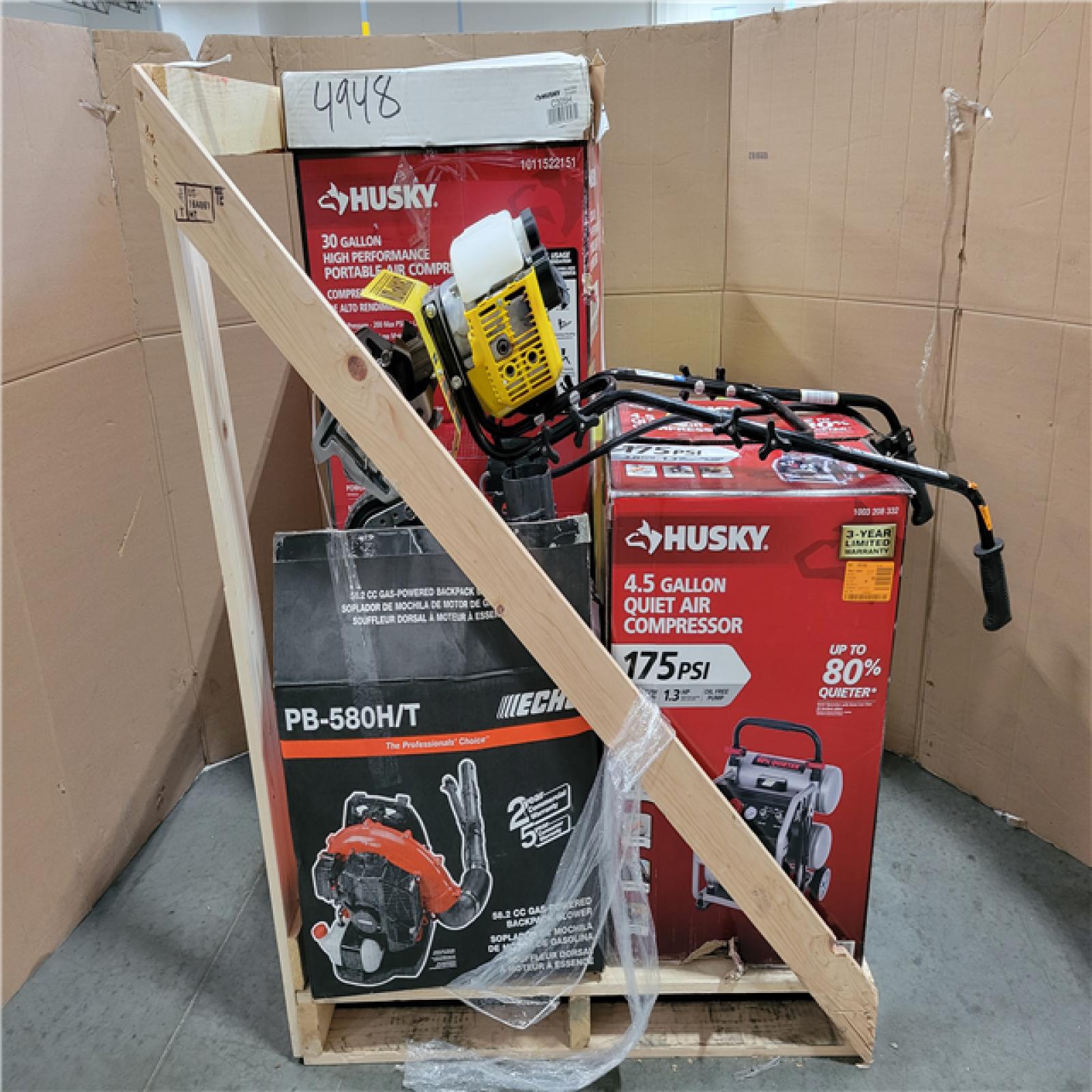 California AS-IS OUTDOOR POWER EQUIPMENT