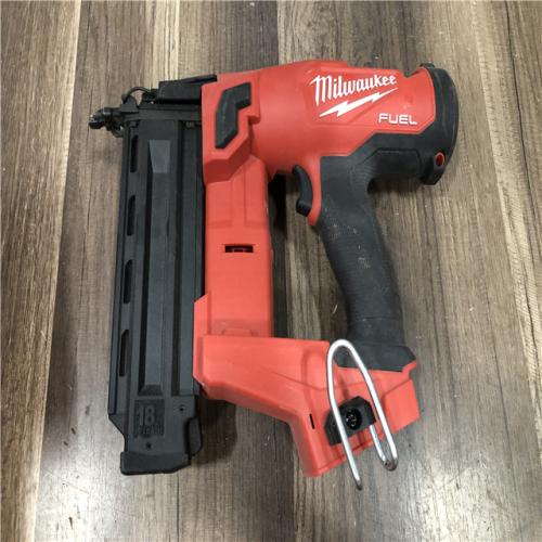 AS-IS Milwaukee FUEL 18-Volt Lithium-Ion Brushless Cordless Gen II 18-Gauge Brad Nailer (Tool-Only)