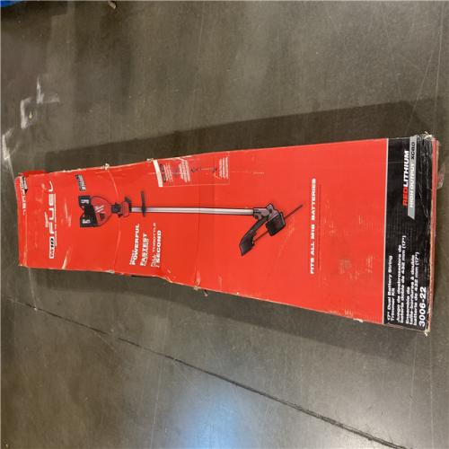 AS-IS Milwaukee M18 FUEL 18V Brushless Cordless 17 in. Dual Battery Straight Shaft String Trimmer