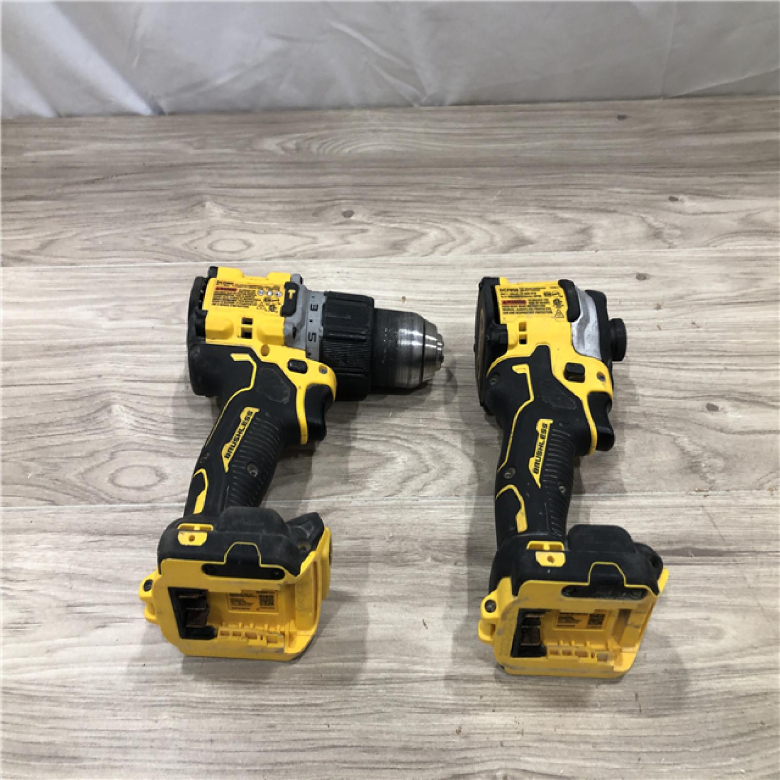AS-IS DEWALT ATOMIC 20V MAX Lithium-Ion Cordless 2-Tool Combo Kit
