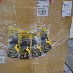Pittston Location new Stanley FatMax 30' Tape Measures (960 units)  One Pallet
