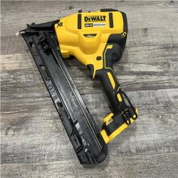 AS-IS DEWALT Cordless 20V MAX XR Angled Finish Nailer (Tool Only)
