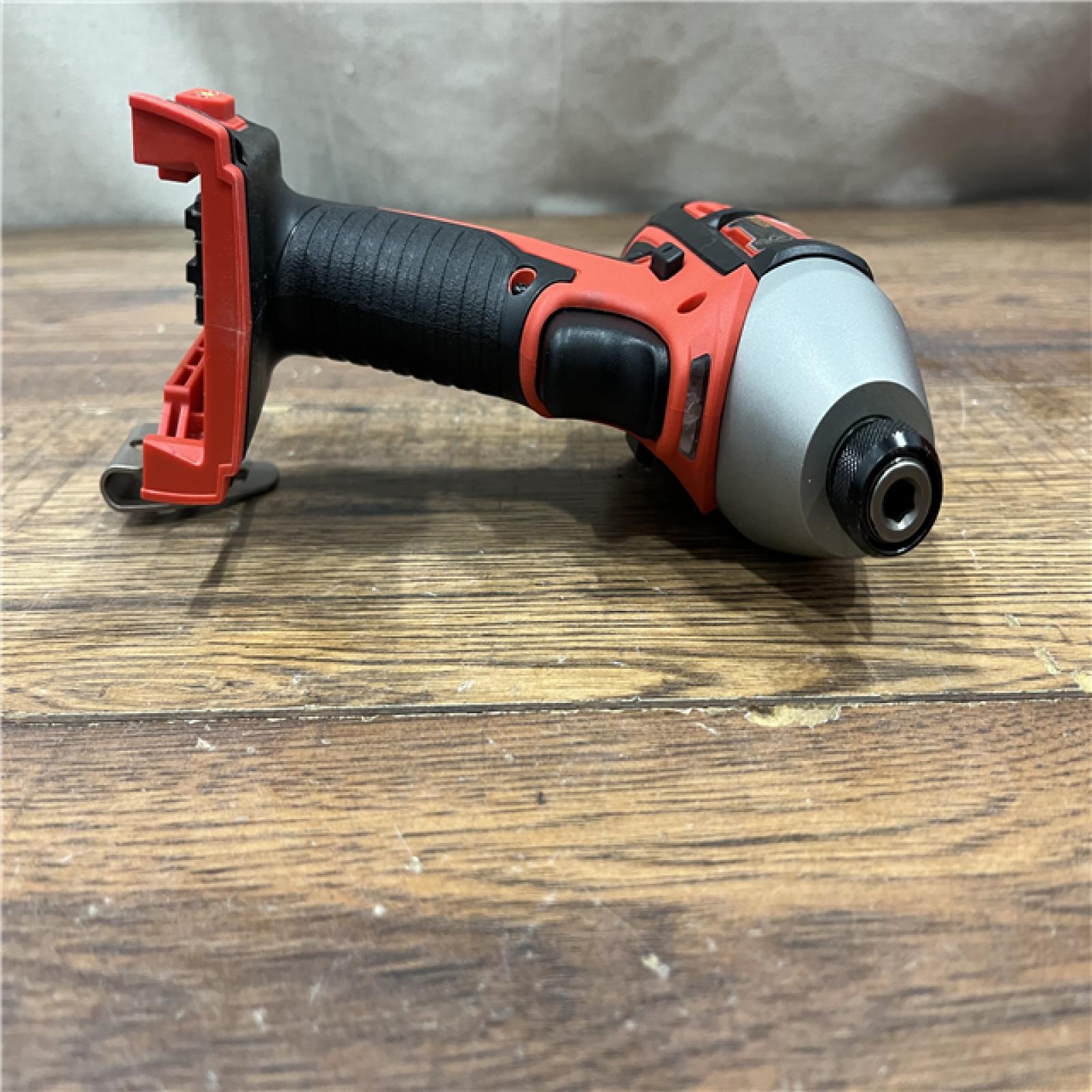 AS-IS MILWAUKEE M18 18V Lithium-Ion Cordless Combo Tool Kit with Two 3.0Ah Batteries, 1-Charger, 1-Tool Bag (4-Tool)