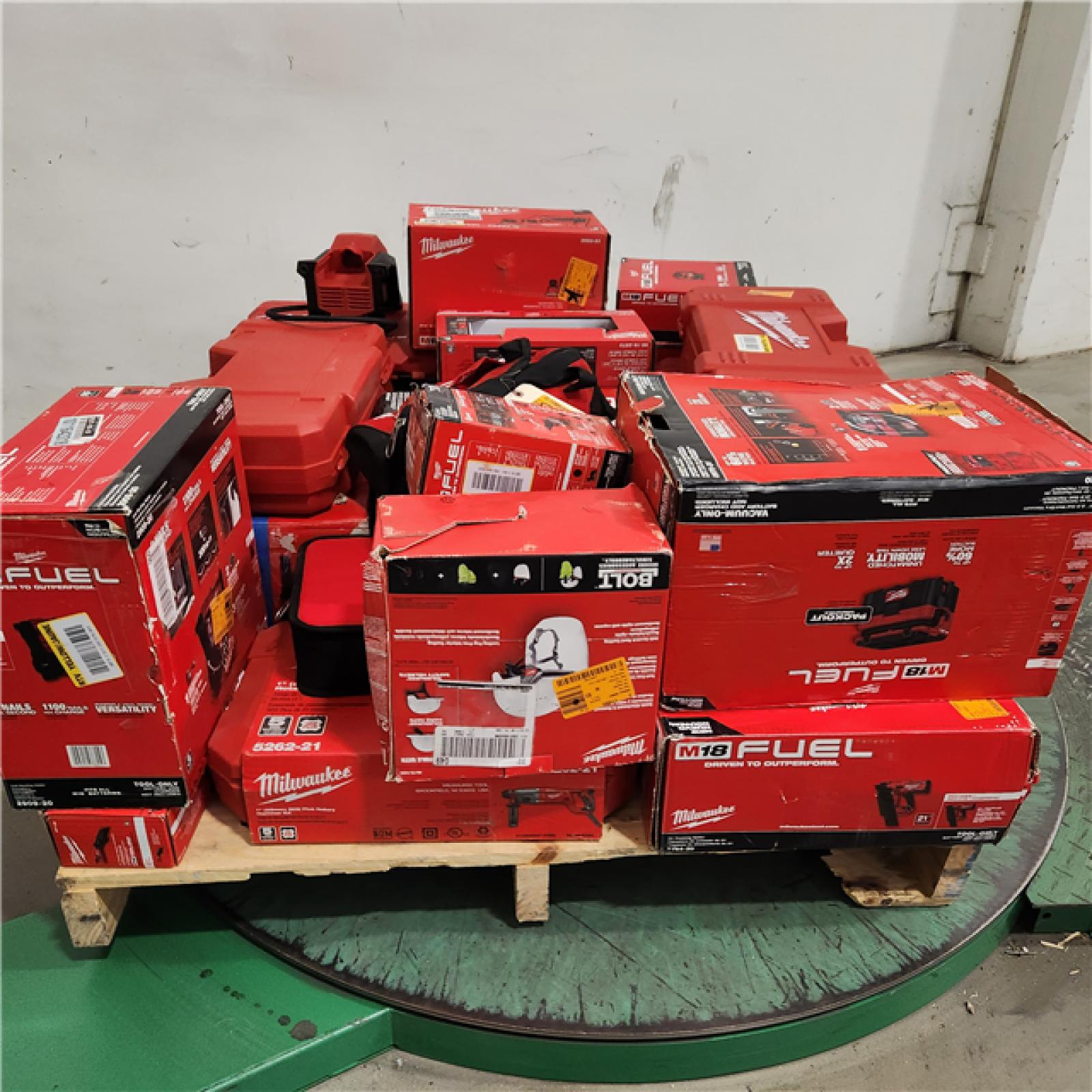 Dallas Location - As-Is MILWAUKEE Tool Pallet