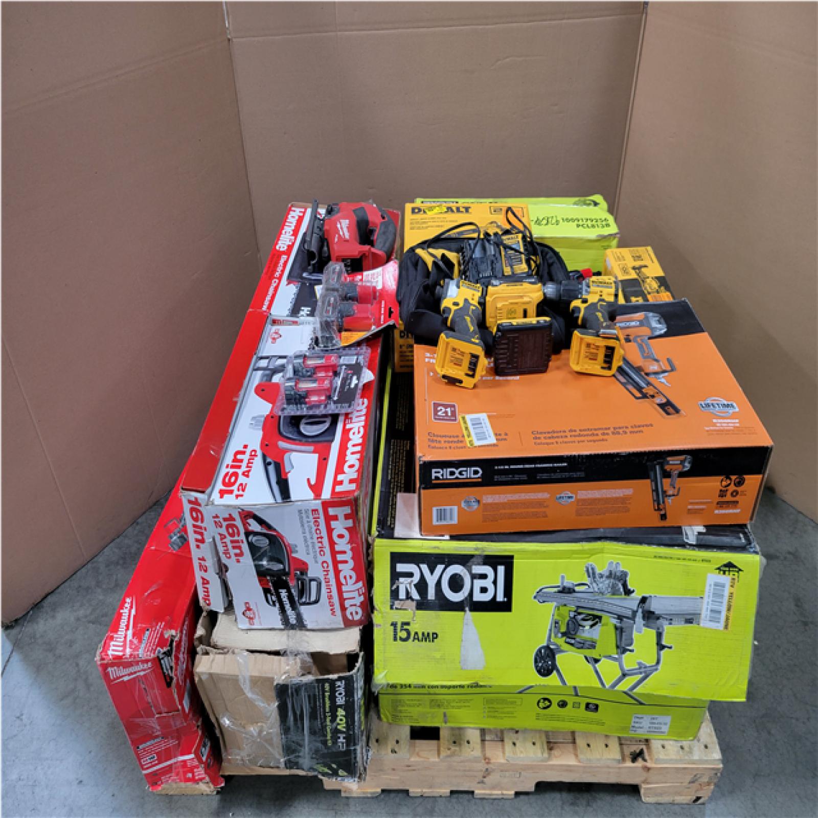 CALIFORNIA AS-IS TOOL PALLET