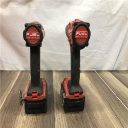 AS-IS Milwaukee FUEL 18V Lithium-Ion Brushless Cordless Hammer Drill and Impact Driver Combo Kit