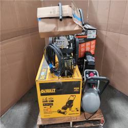 California As-Is Outdoor Power Equipment