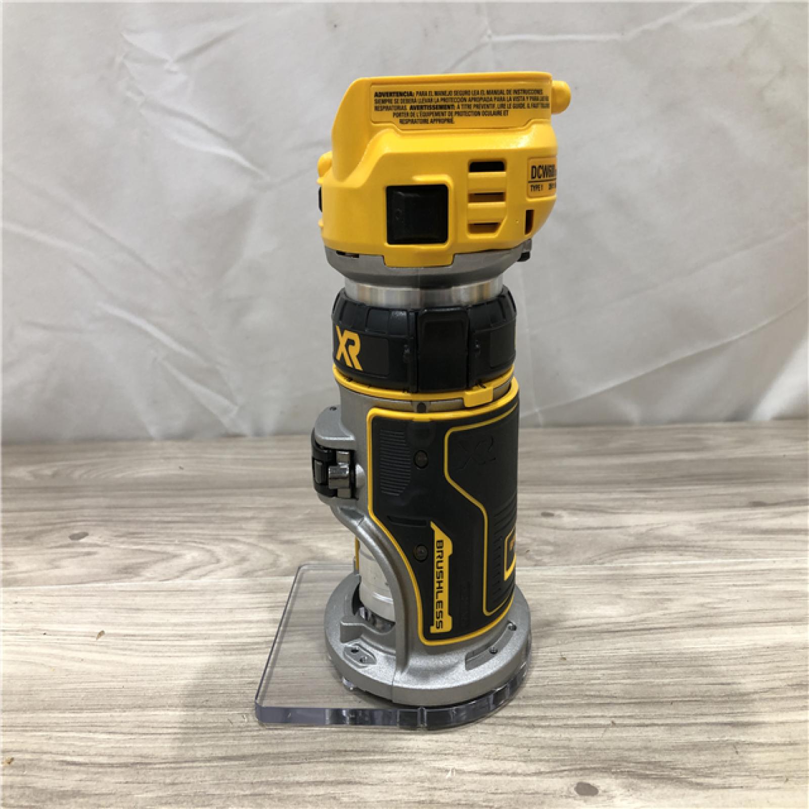 AS-IS Dewalt 20V MAX XR Cordless Compact Router (Tool Only)