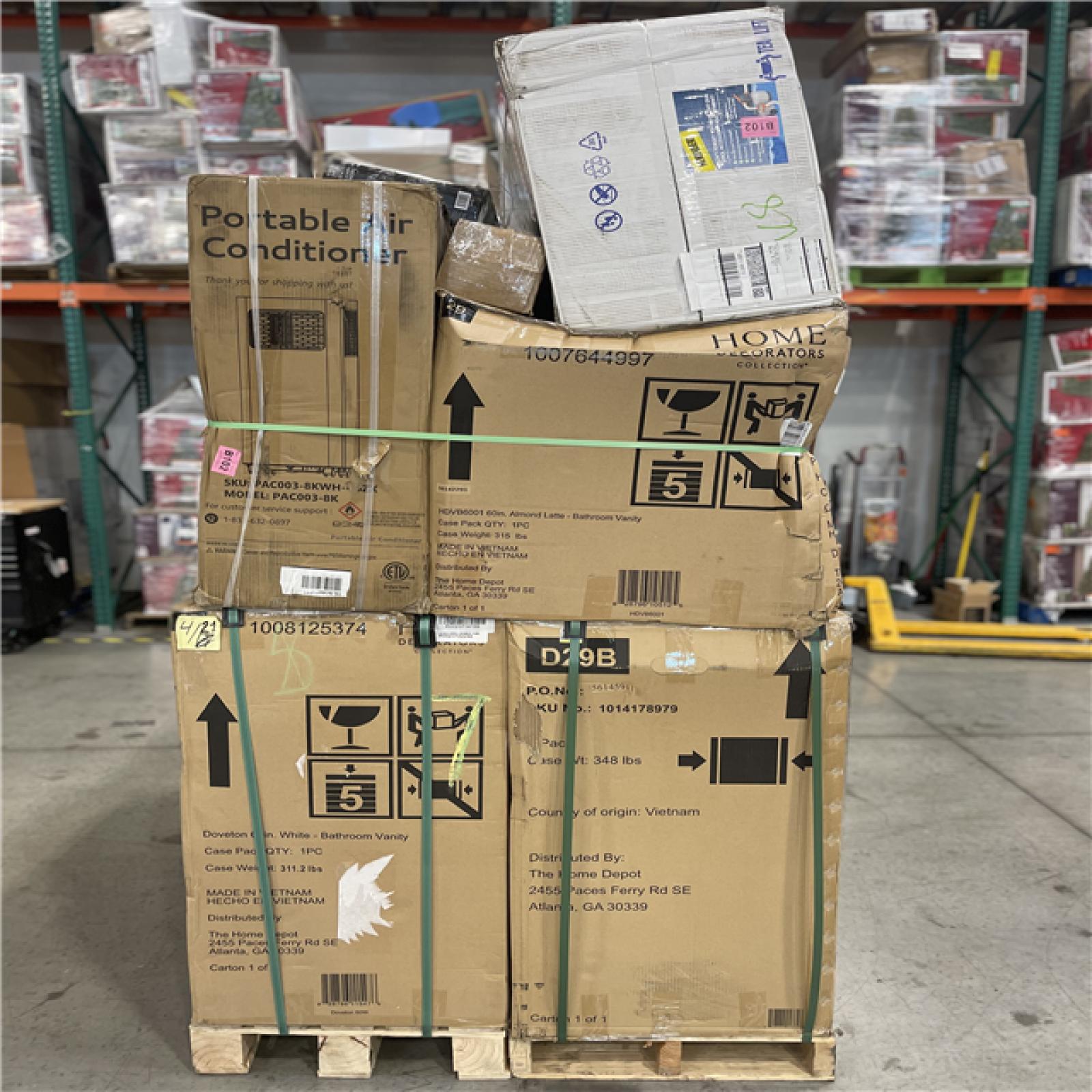 DALLAS LOCATION- AS-IS- HOME IMPROVEMENT PALLET