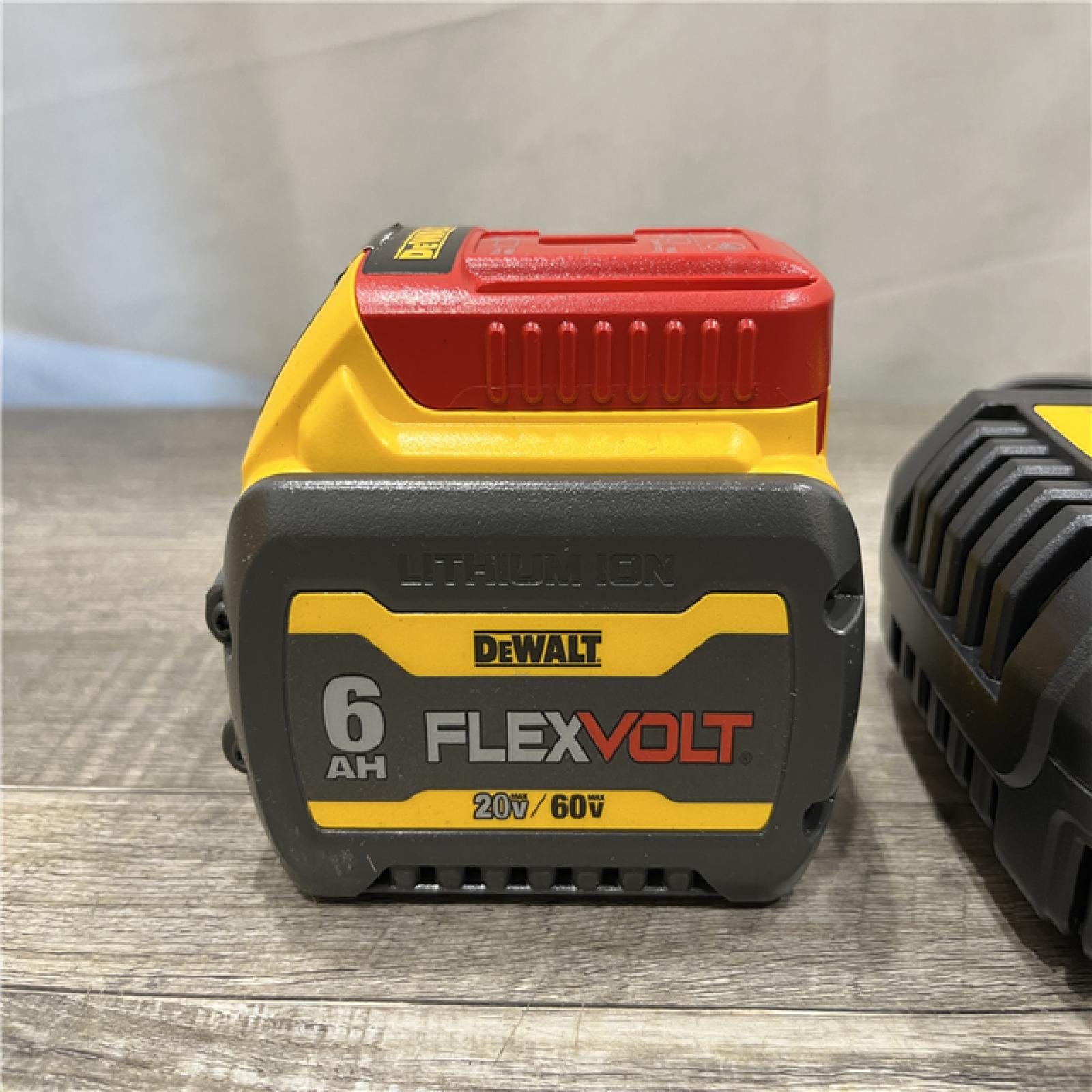 AS-IS DEWALT FLEXVOLT 20V/60V MAX Lithium-Ion 6.0Ah Battery Pack Kit