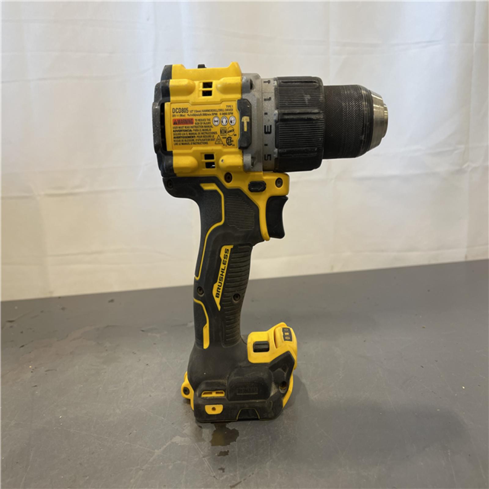AS-IS - DEWALT 20-Volt Compact Cordless 1/2 in. Hammer Drill (Tool-Only)