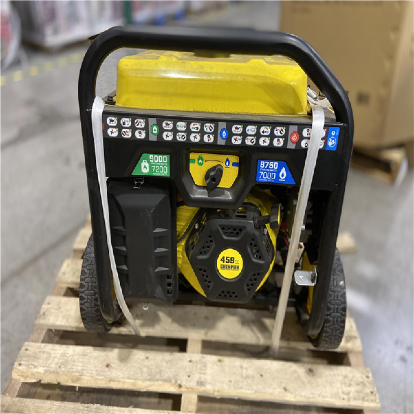 DALLAS LOCATION - Champion Power Equipment 10000/8000-Watt Wireless Remote Electric Start Gasoline Powered Portable Generator