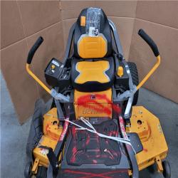 CALIFORNIA AS-IS CUB CADET ULTIMA TWIN BLADE SIT DOWN LAWN MOWER