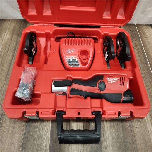 AS-IS- M12 12-Volt Lithium-Ion Force Logic Cordless Press Tool Kit (3 Jaws Included) with Two 1.5 Ah Battery and Hard Case