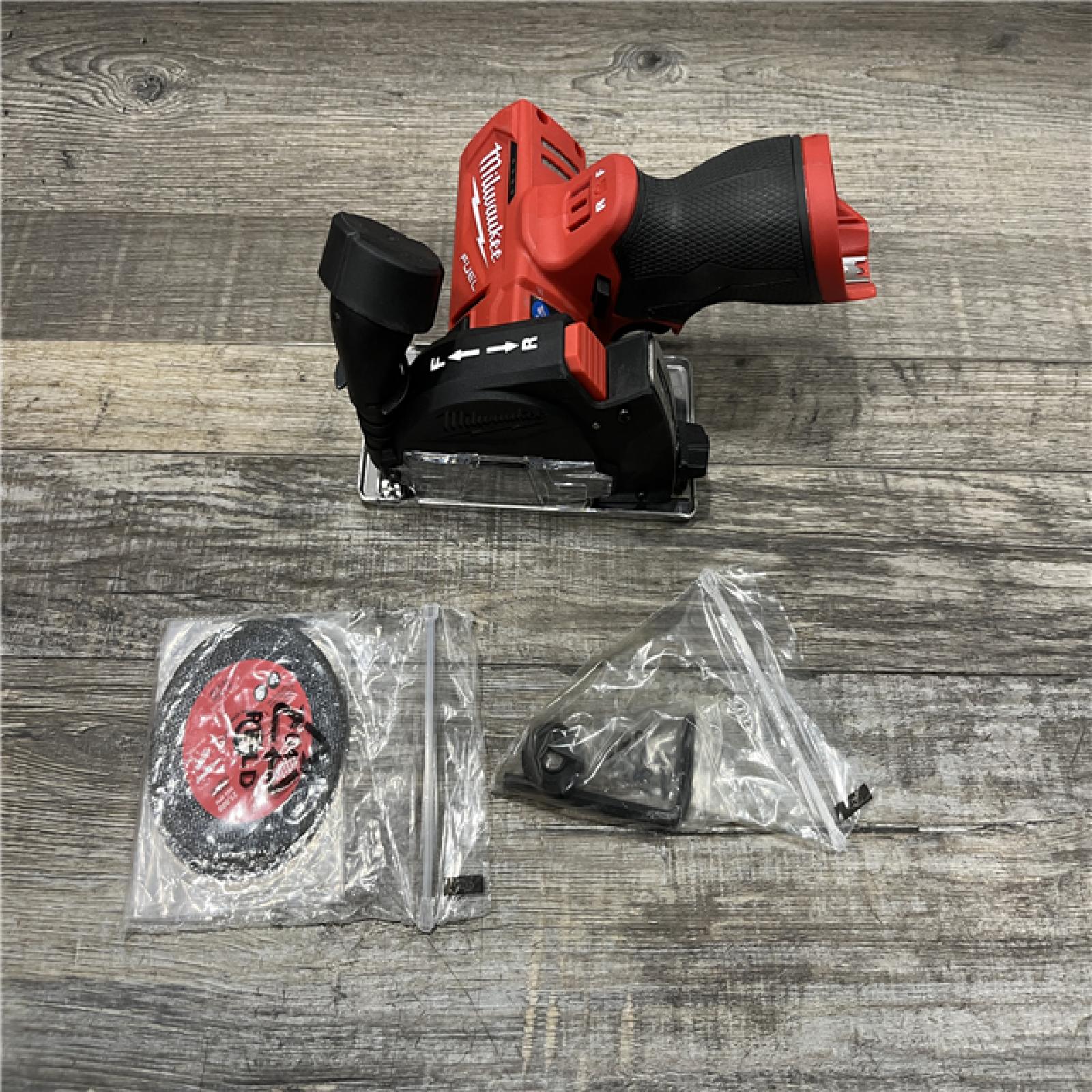 AS-IS Milwaukee FUEL 12V Lithium-Ion Brushless Cordless 3 in. Cut Off Saw (Tool-Only)
