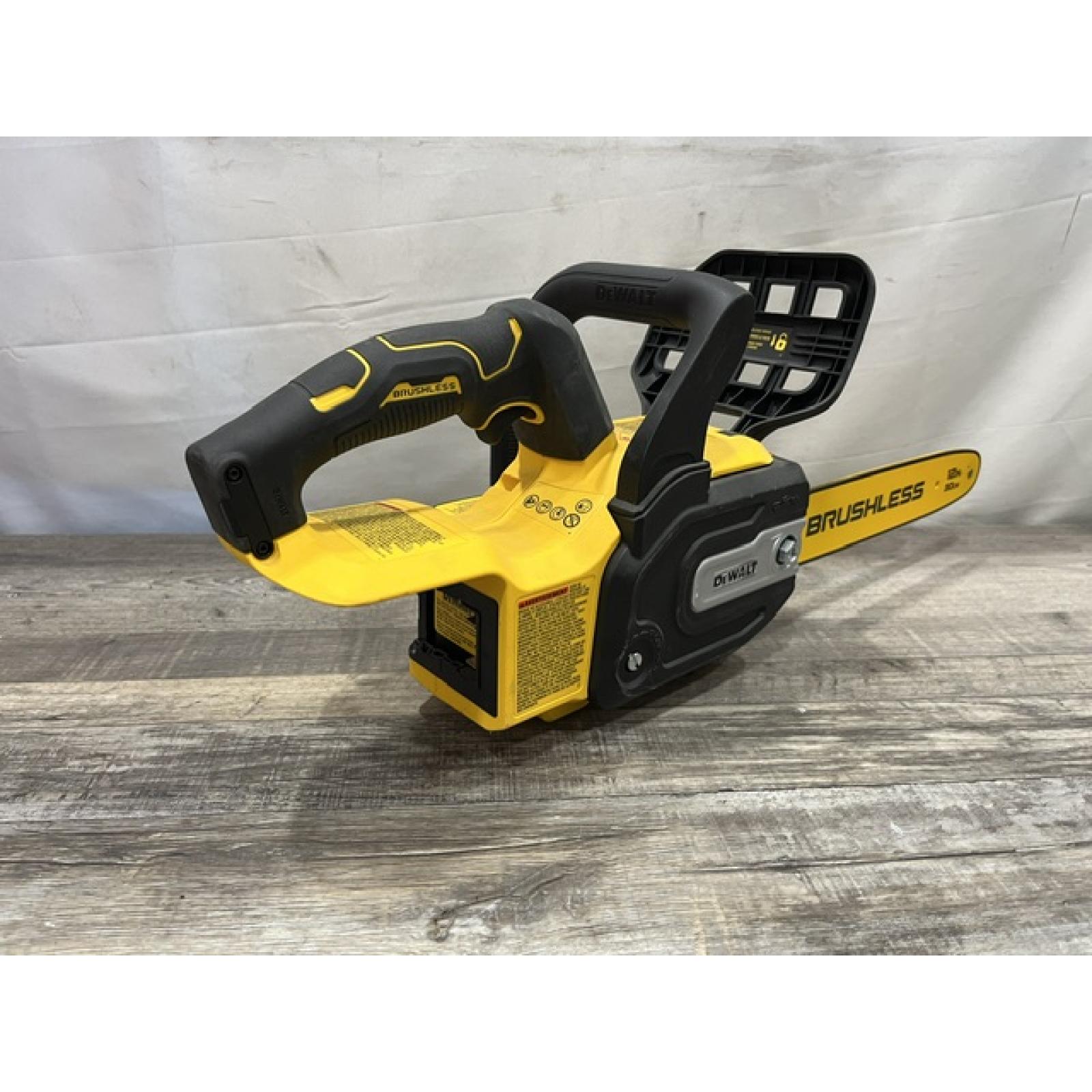 AS-IS DEWALT 20V MAX 12 in. Cordless Battery Powered Chainsaw (Tool Only)
