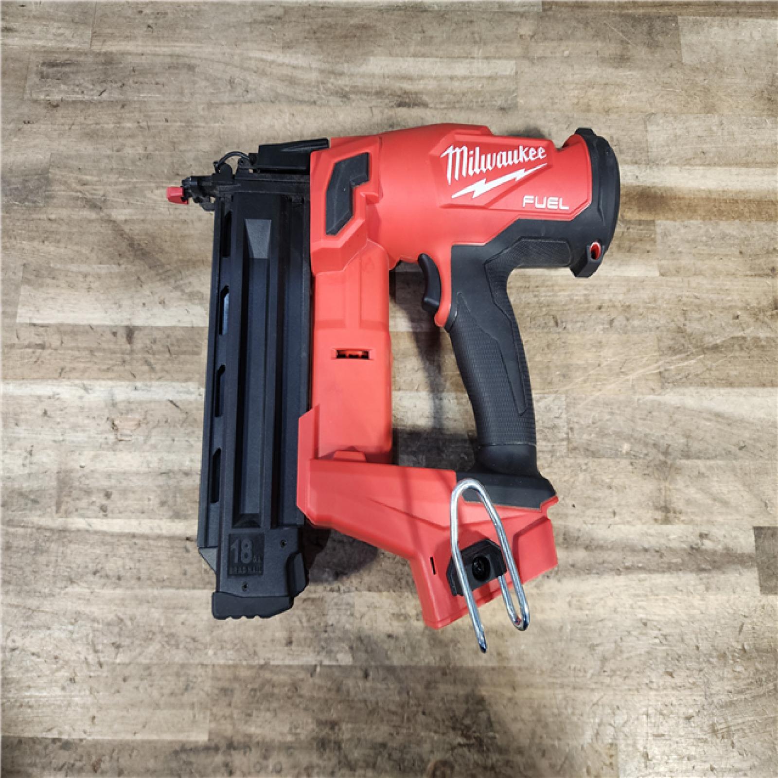 HOUSTON LOCATION - AS-IS Milwaukee FUEL 18-Volt Lithium-Ion Brushless Cordless Gen II 18-Gauge Brad Nailer (Tool-Only)