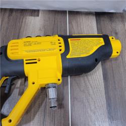 AS-IS  DEWALT  20V 550 PSI  1 GPM Cordless Power Cleaner W/ 4 Nozzles Tool-Only DCPW550B