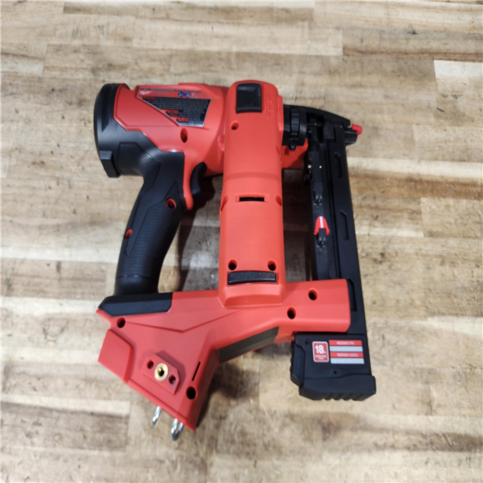HOUSTON LOCATION - AS - IS Milwaukee FUEL 18-Volt Lithium-Ion Brushless Cordless 18-Gauge 1/4 in. Narrow Crown Stapler (Tool-Only)