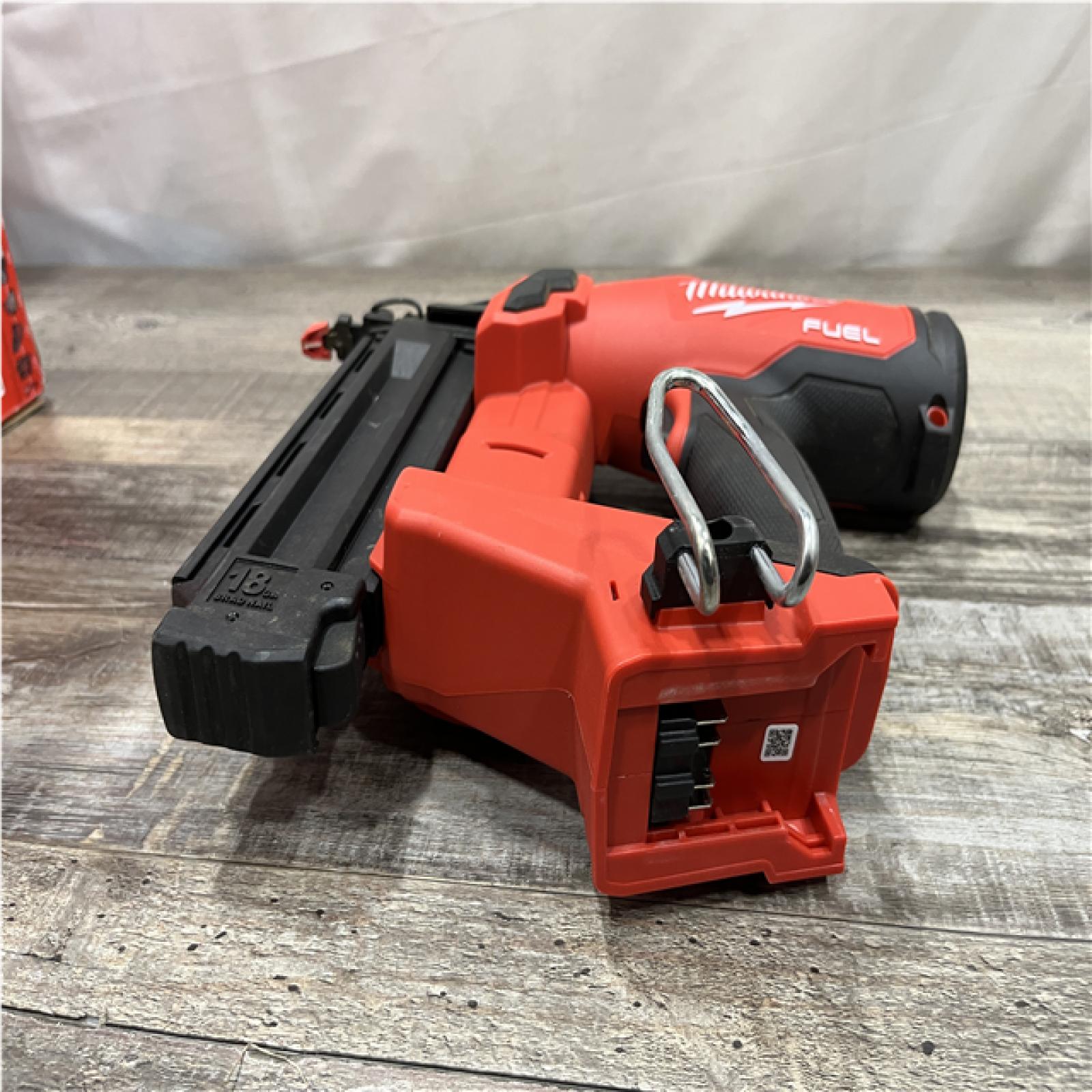 AS-IS Milwaukee FUEL 18-Volt Lithium-Ion Brushless Cordless Gen II 18-Gauge Brad Nailer (Tool-Only)