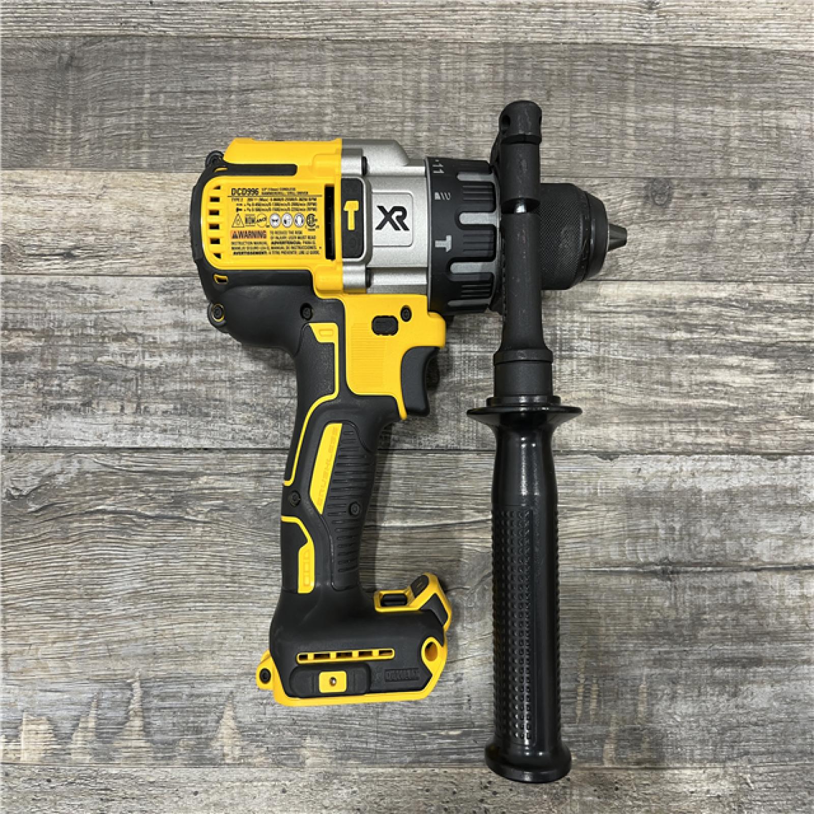 AS-IS DEWALT 20V MAX XR Cordless Brushless 3-Speed 1/2 in. Hammer Drill (Tool Only)