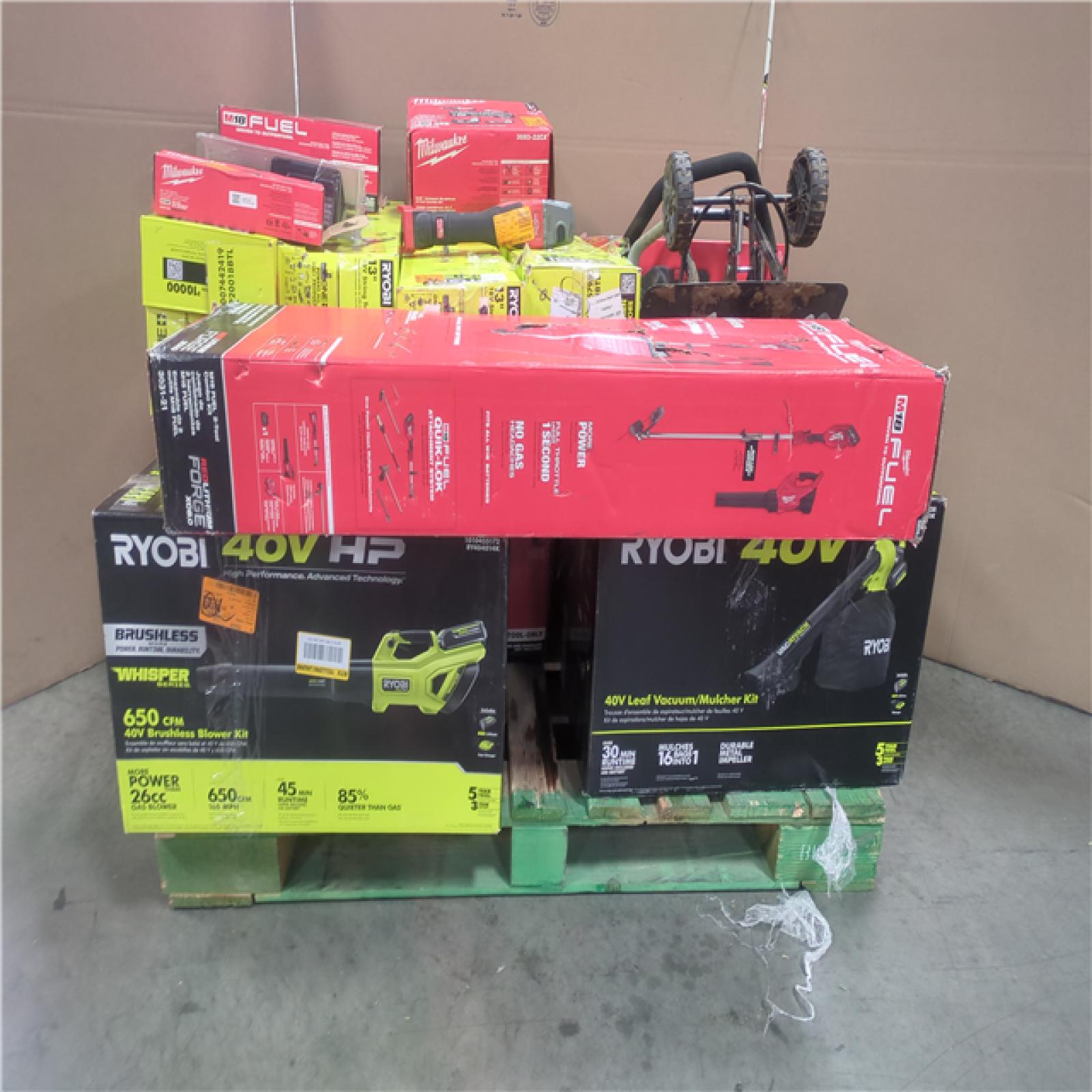 CALIFORNIA AS-IS TOOL PALLET