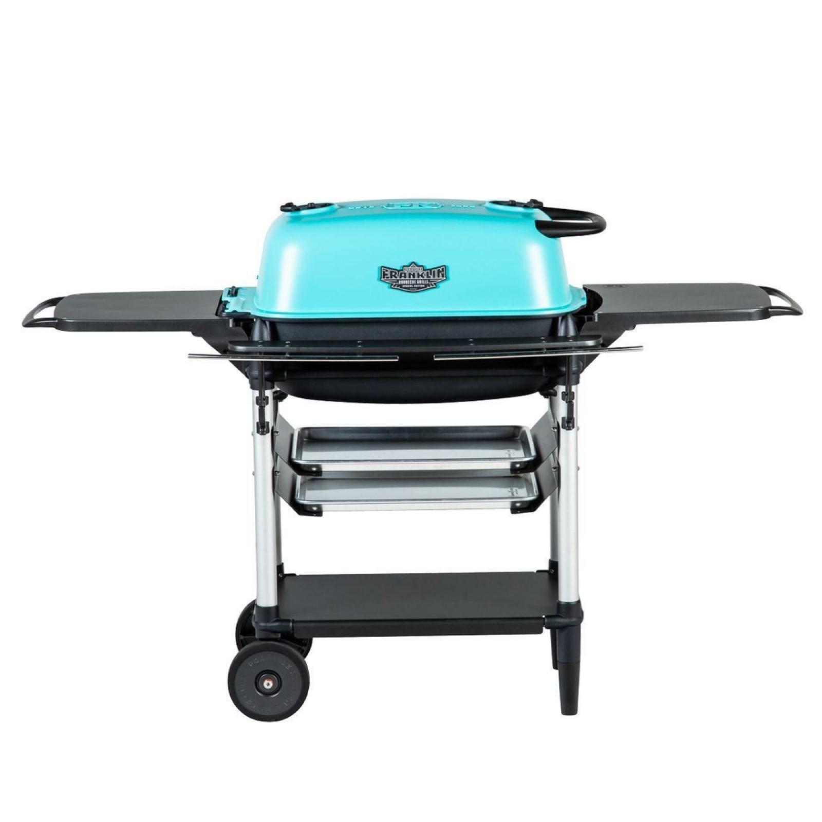 NEW - PK Grills PK300 Aaron Franklin Portable Charcoal Grill in Blue Teal