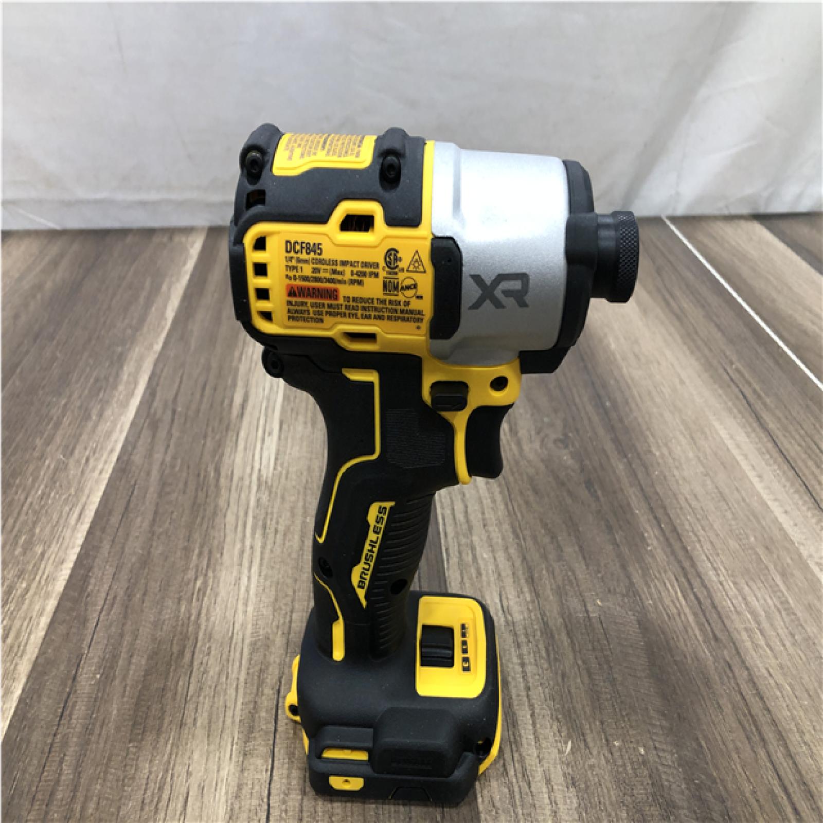 AS-IS DEWALT 20-Volt Maximum XR Cordless Brushless 1/4 in. 3-Speed Impact Driver (Tool-Only)