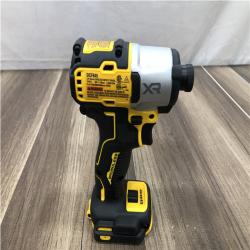 AS-IS DEWALT 20-Volt Maximum XR Cordless Brushless 1/4 in. 3-Speed Impact Driver (Tool-Only)