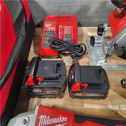 HOUSTON LOCATION - AS-IS (APPEARS LIKE NEW) M18 18-Volt Lithium-Ion Cordless Combo Kit 9-Tool with 2-Batteries  Charger and Tool Bag