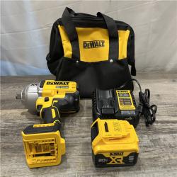 AS-IS DEWALT 20V MAX Lithium-Ion Cordless 1/2 in. Impact Wrench Kit