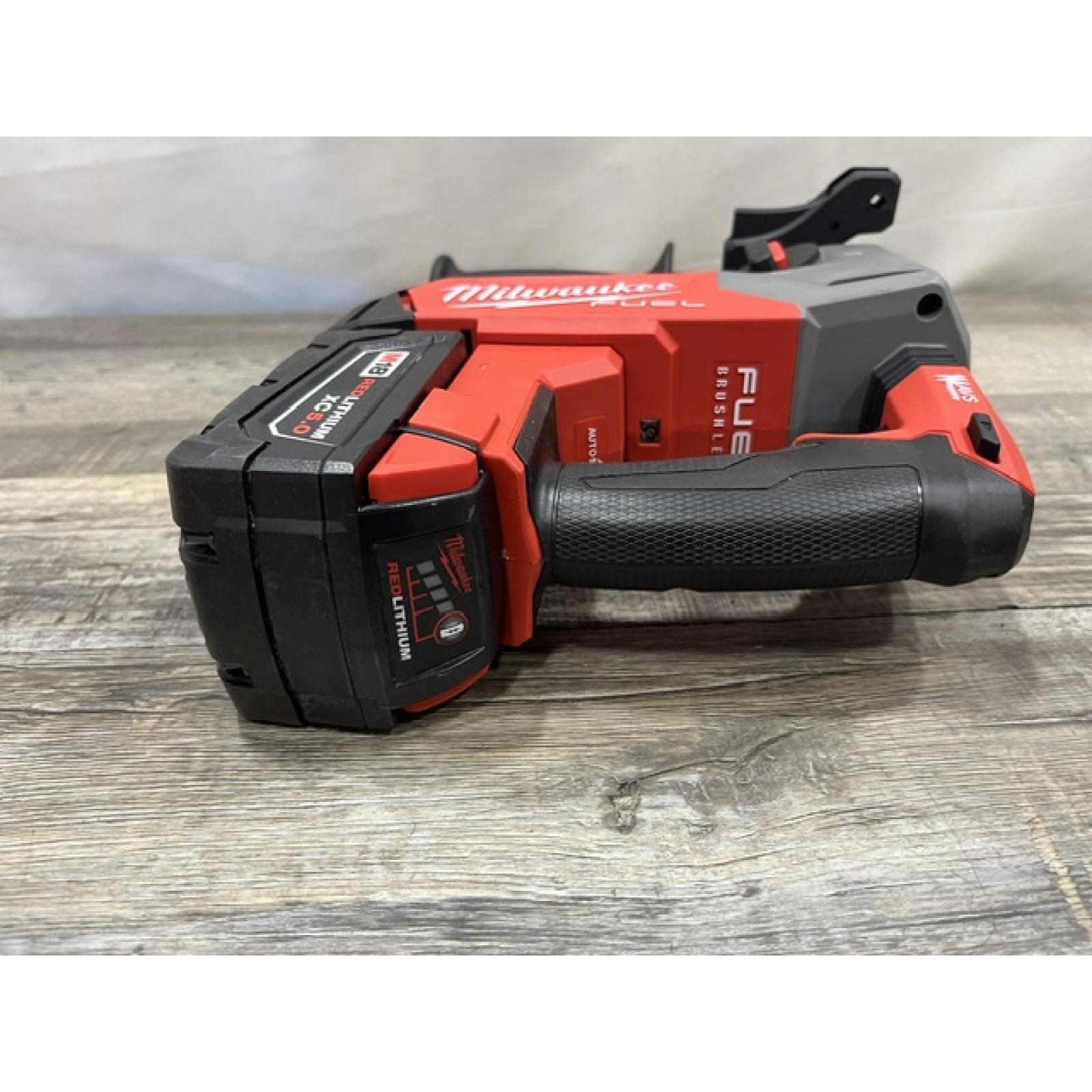 AS-IS Milwaukee  FUEL 18V Lithium-Ion Brushless Cordless 1 in. SDS-Plus Rotary Hammer (Tool-Only)