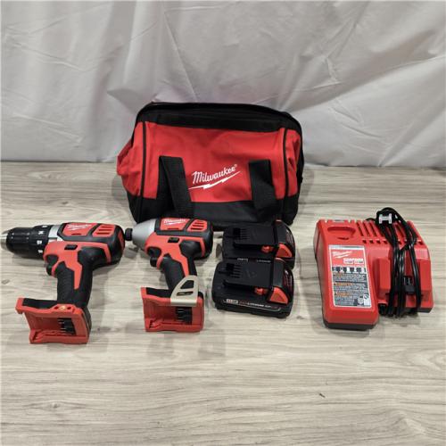 AS-IS Milwaukee 18V Cordless 2-Tool Drill/Driver and Impact Driver Kit