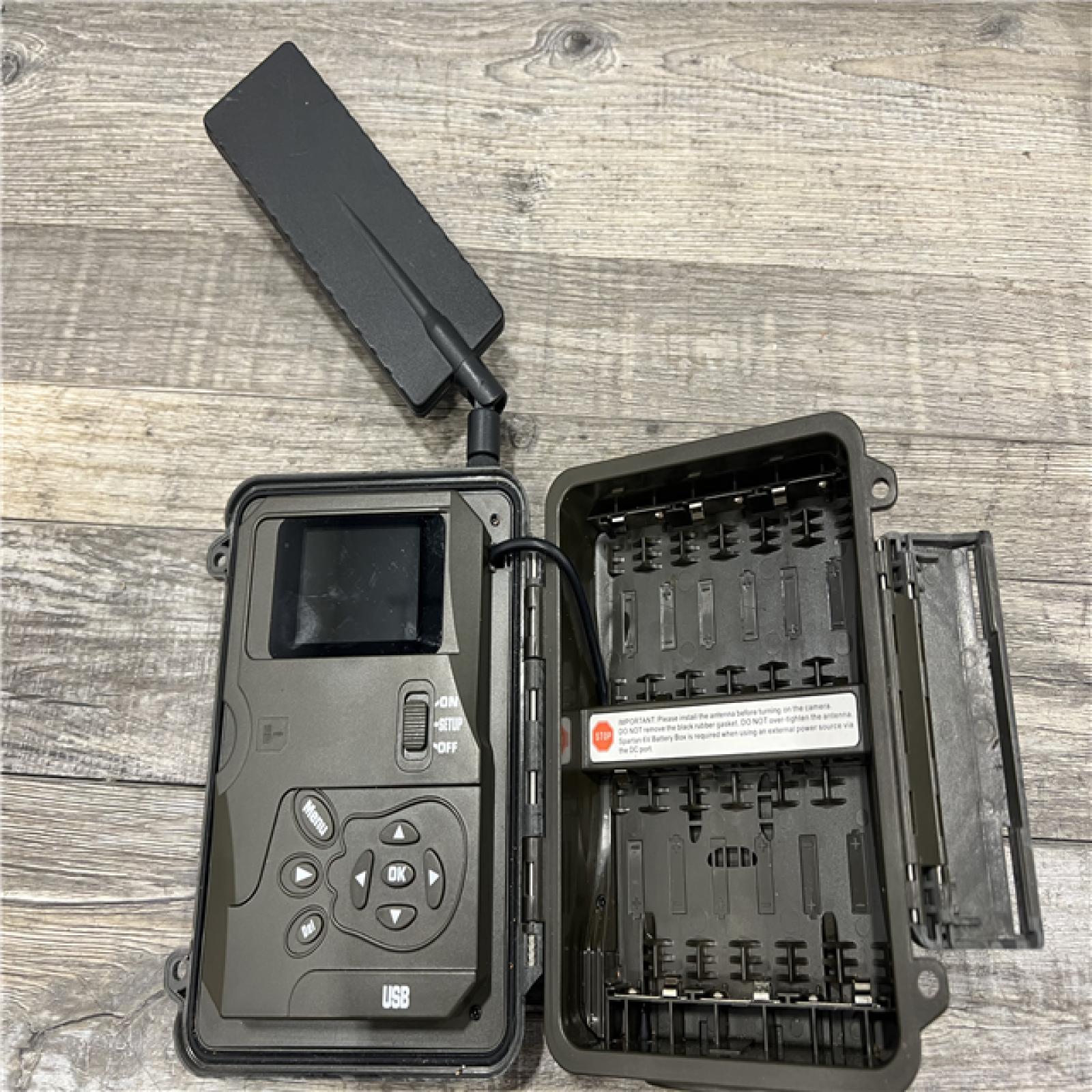 AS-IS Spartan Camera GC-LR4b2 Gocam Bluegrass Blackout Camera